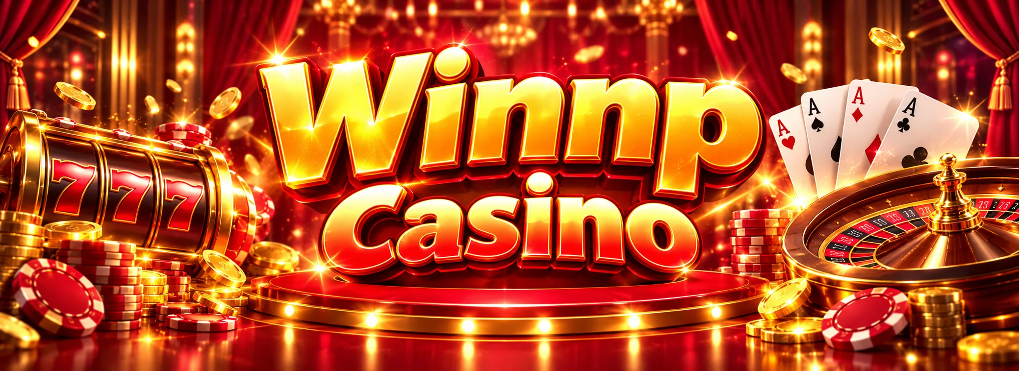 Winnp Casino को सुनौलो वर्डमार्क र 700% पहिलो निक्षेप बोनसको ब्यानर